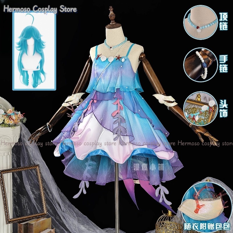 Party Games Christmas - Dolia-Peluca de disfraz de Cosplay para