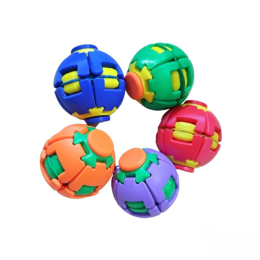 Party Games Event - Juguete Antiestrés Transformable: Bola Giratoria para