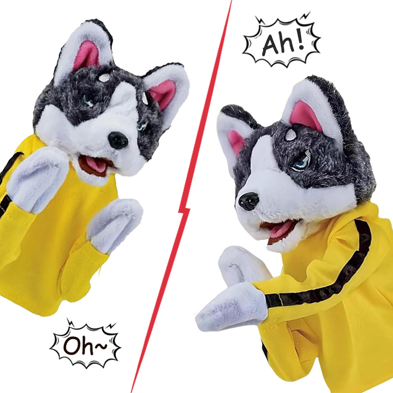 Party Games Quiz - Chico Kung Fu Husky guantes juguete