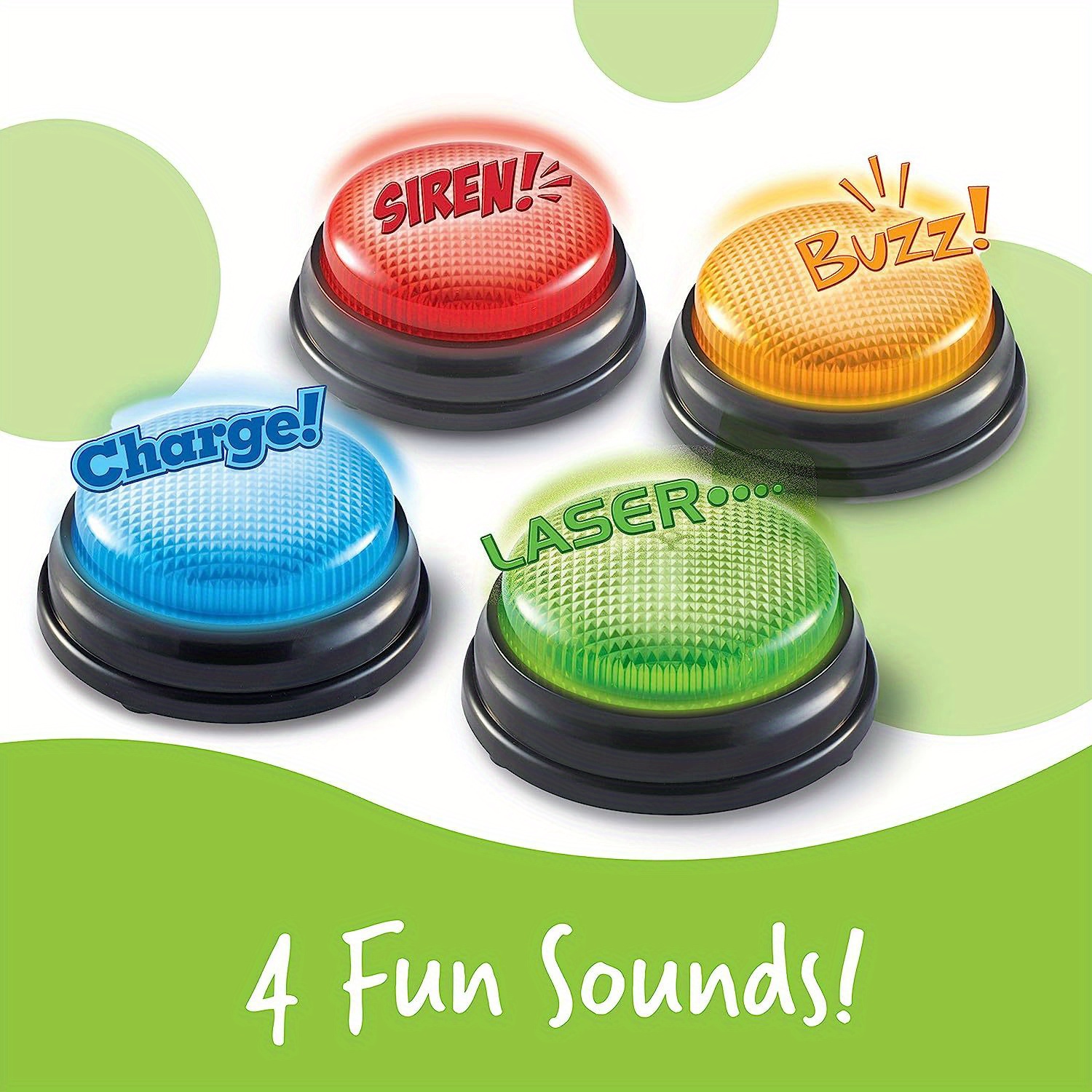 4 Uds. De luces y sonidos, zum - Party Games Quiz reseña y precio
