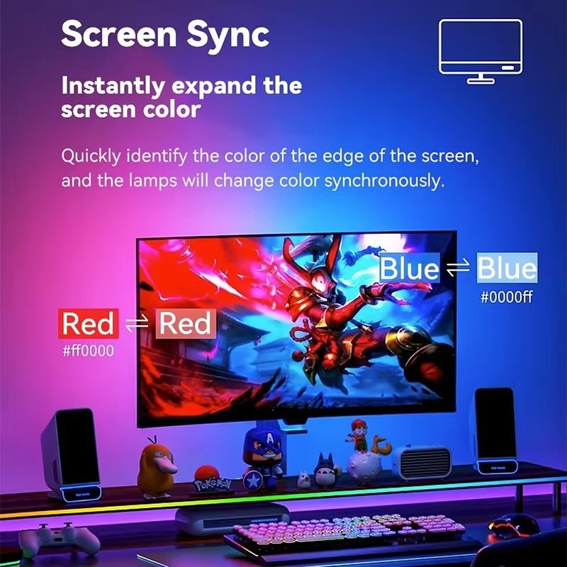 Tira de Luces RGB para Juegos, - Party Games Pc reseña y precio