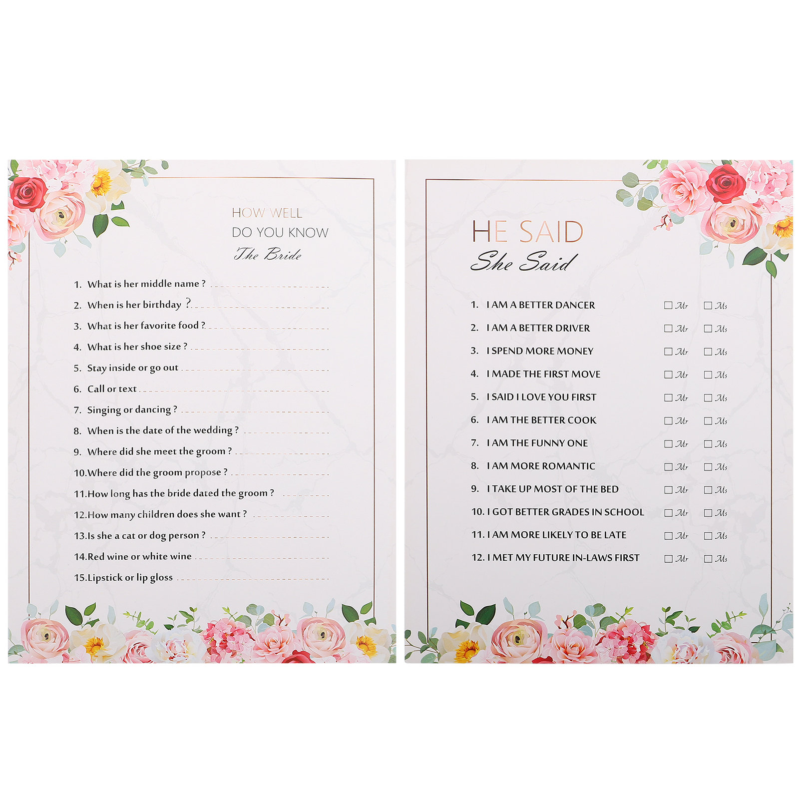 20 Tarjetas de Preguntas para  - Party Games Bachelorette reseña y precio